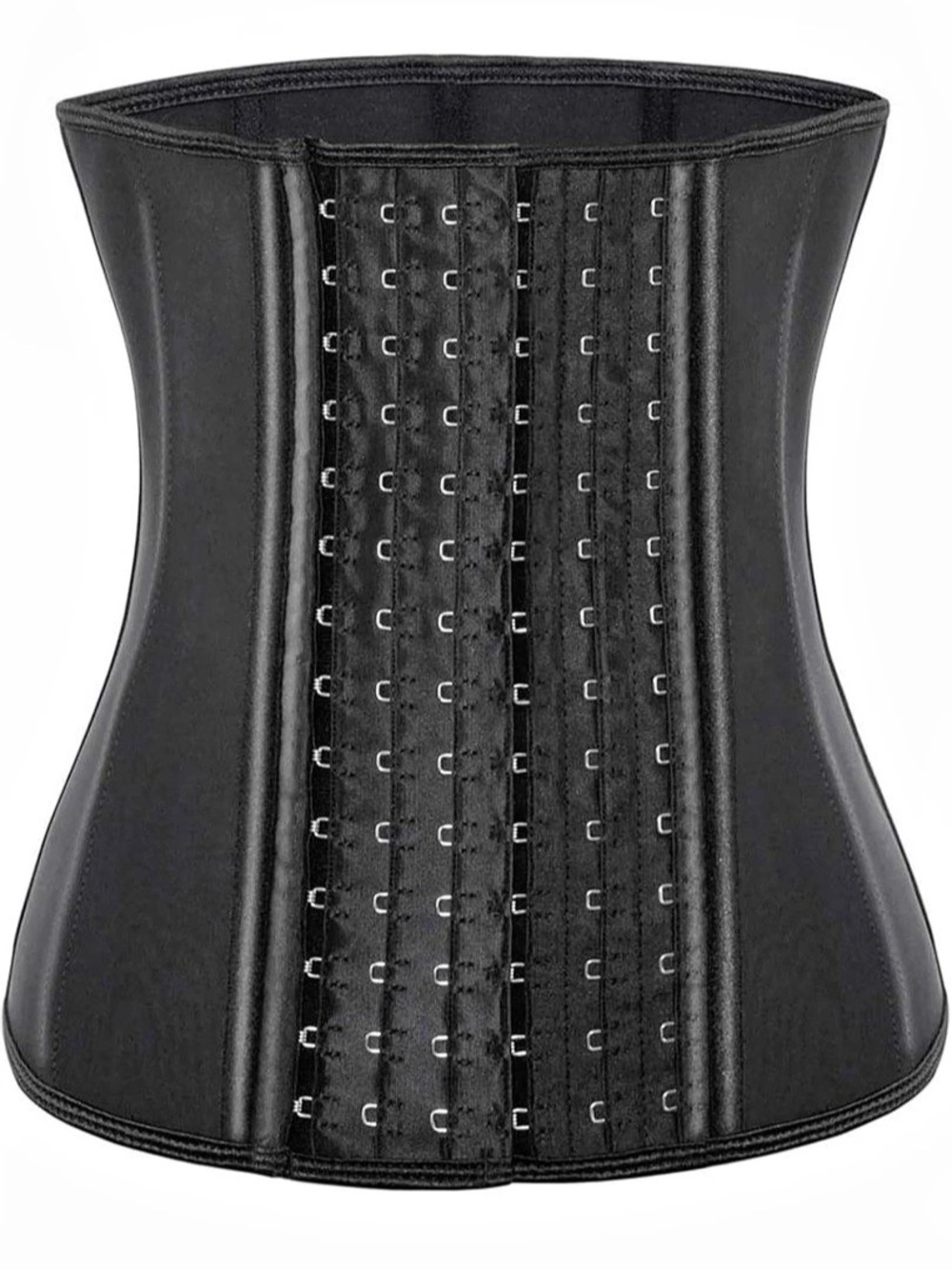 Black Latex Waist Trainer